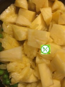 Pineapple Chicken Curry add pineapple