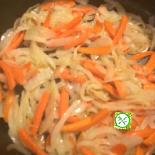 veg with teriyaki add carrot