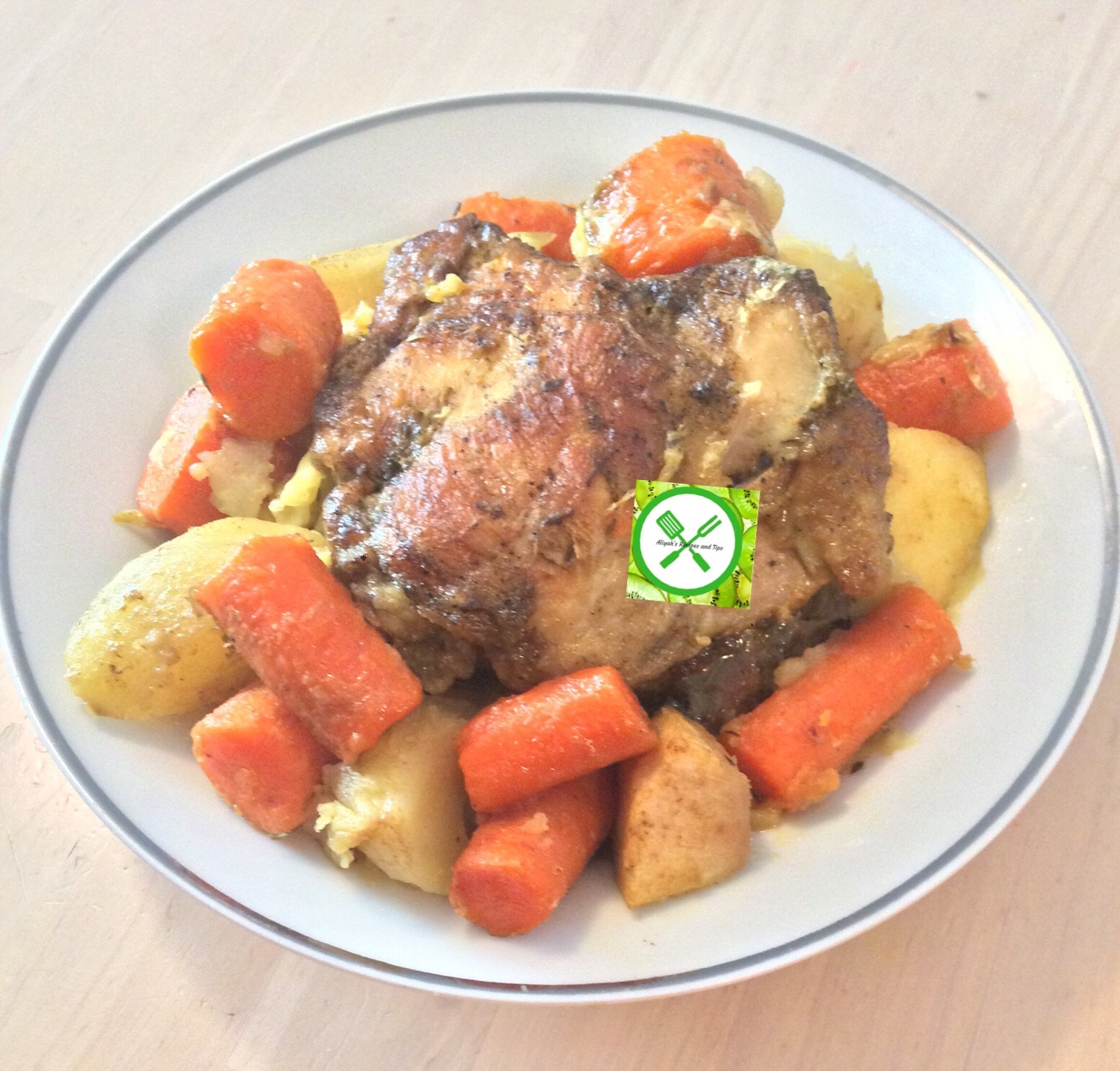 Braised Chicken With Vegetable