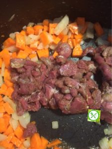 Chinese Fried Rice add carrot and beef