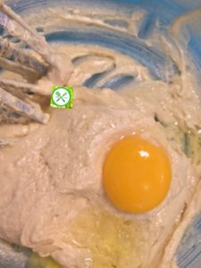 Oatmeal choco add egg