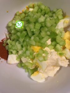 Potato salad add eggs