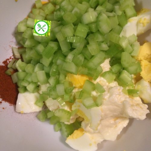 Potato salad add eggs