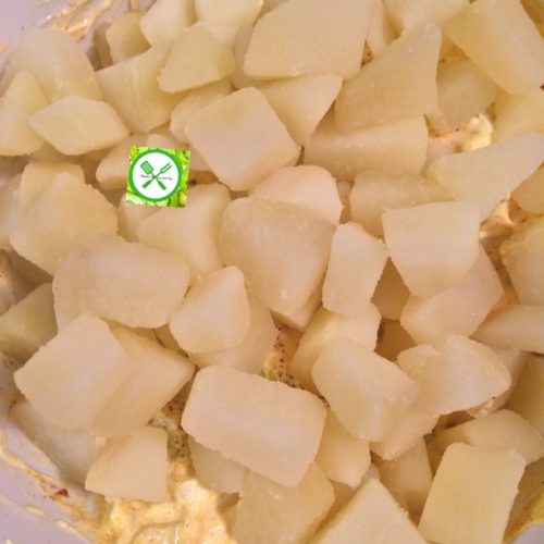 Potato salad add potatoes