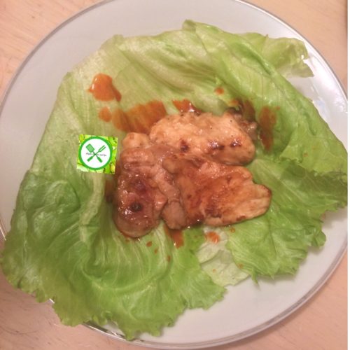 chicken lettuce add chicken