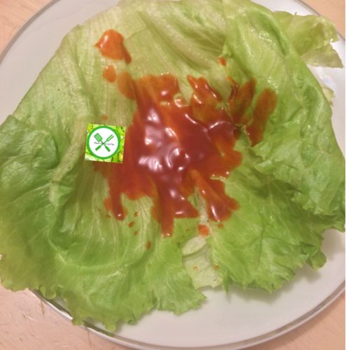 chicken lettuce add spice