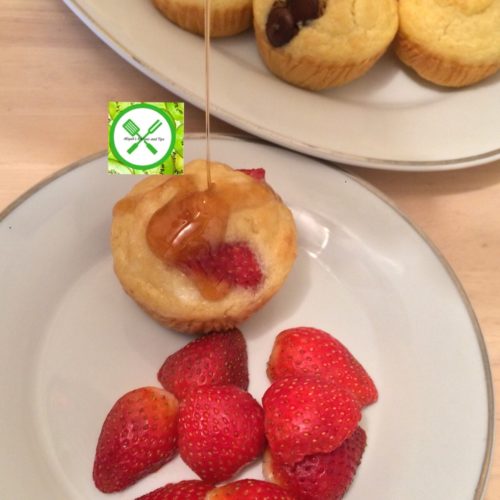 pancake muffins with syrup