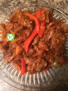 Asun with tomatoes