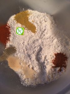 Crispy Buttermilk chi flour