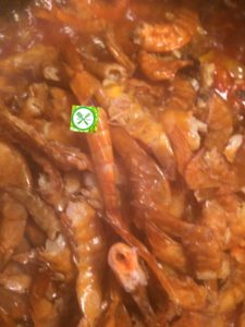 Efo riro add dried shrimps