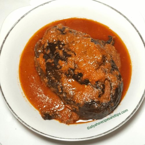 Dried fish, obe ata, Nigerian dried fish soup, Nigerian dried fish stew