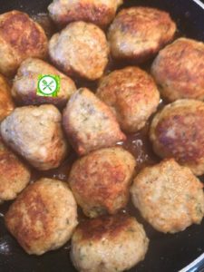 chicken meatball add chicken balls