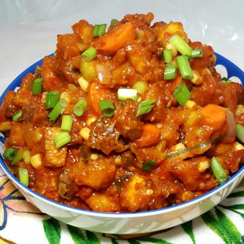 gizdodo, gizzard, Nigerian stew, Gizzard stew with shrimp, African, Nigerian, Gizzard stew with vegetables