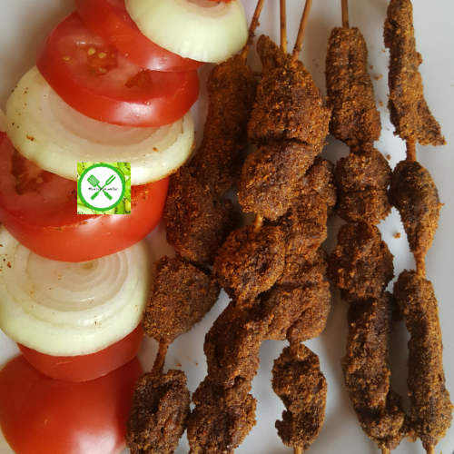 Suya (Nigerian spicy kebab)