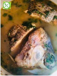 Tilapia fish peppersoup