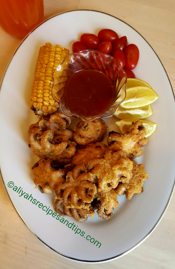 Homemade Fried Octopus - Aliyah's Recipes and Tips