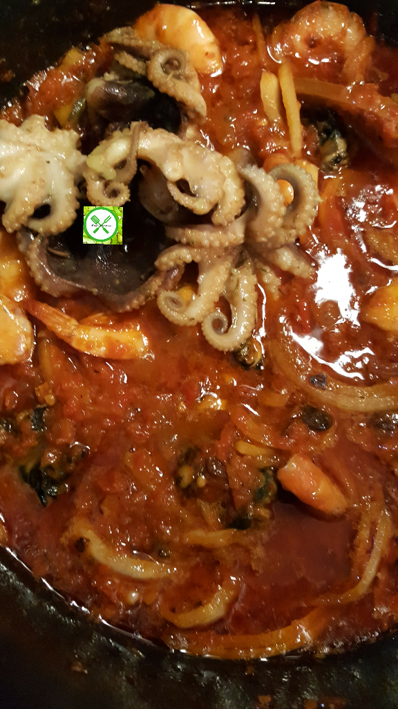Kale soup add octopus