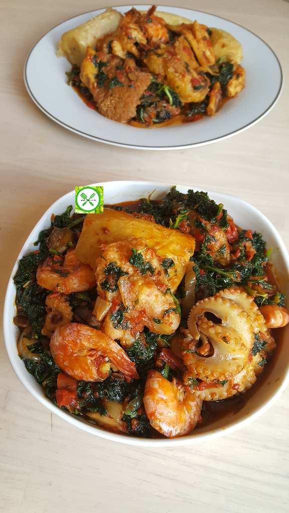 Kale Efo Riro (Nigerian Kale Soup)