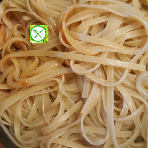 Jollof spaghetti