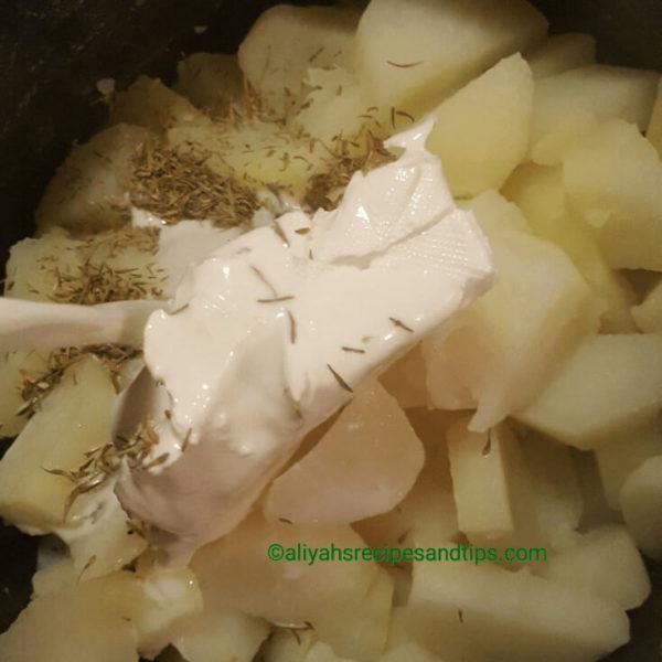herb mashed potatoes