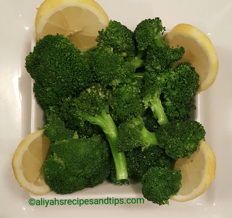Sauteed lemony broccoli