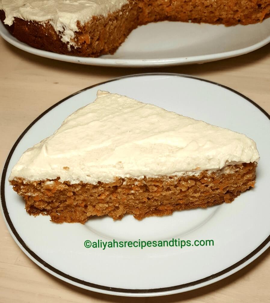 skillet carrot cake, how to make carrot cake, carrot cake, healthy carrot cake