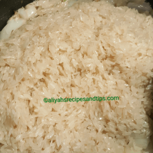 Green rice, how to make green rice, green rice recipe