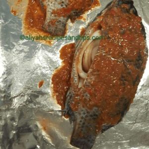 Suya spice infused grilled fish, grilled fish, grilled tilapia fish, Nigerian grilled fish, suya fish