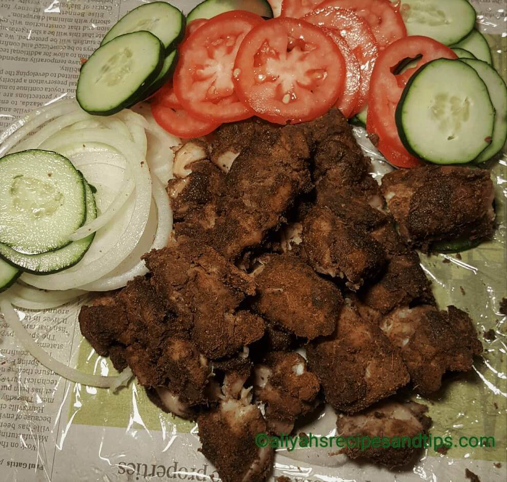 chicken suya, Nigerian chicken suya, Suya recipe