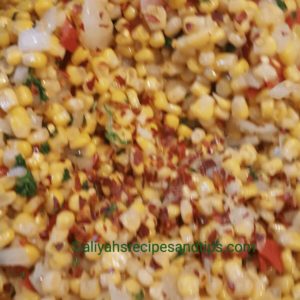 fresh corn, roasted corn, sweet corn, baby corn, cob, salad, pepper salsa, corn salad, crispy corn