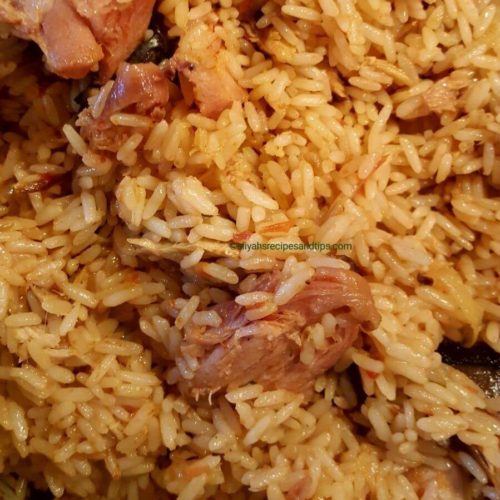 concoction rice, oil free rice, oil free concoction rice, palm oil natice, local, jollof rice, fried rice, well modern cool, coconut, Nigeria, Africa, rice recipe, rice alasepo, how to cook concoction rice, concoction rice, concotion rice recipe, Nigerian concoction rice, African concoction rice, slow cook concoction rice