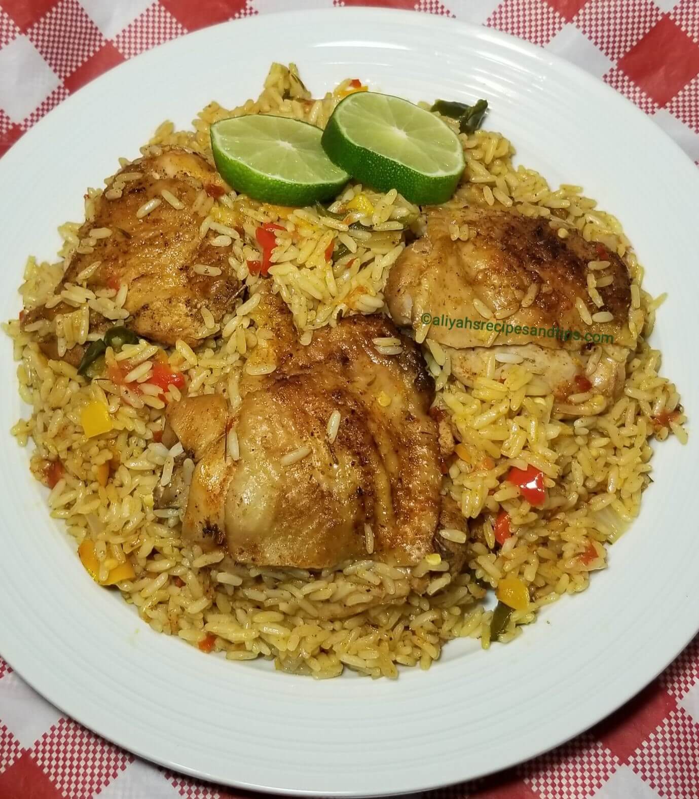 One-Pan Spicy Chicken and Rice
