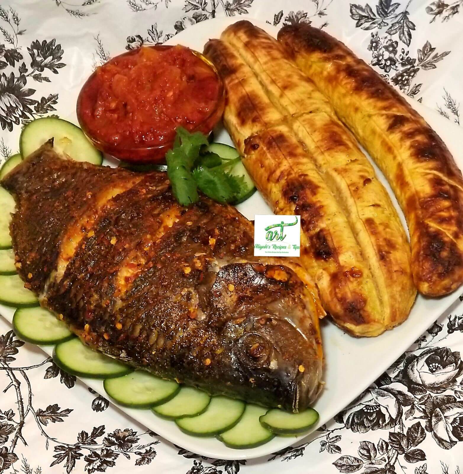 Spicy Grilled Tilapia Fish
